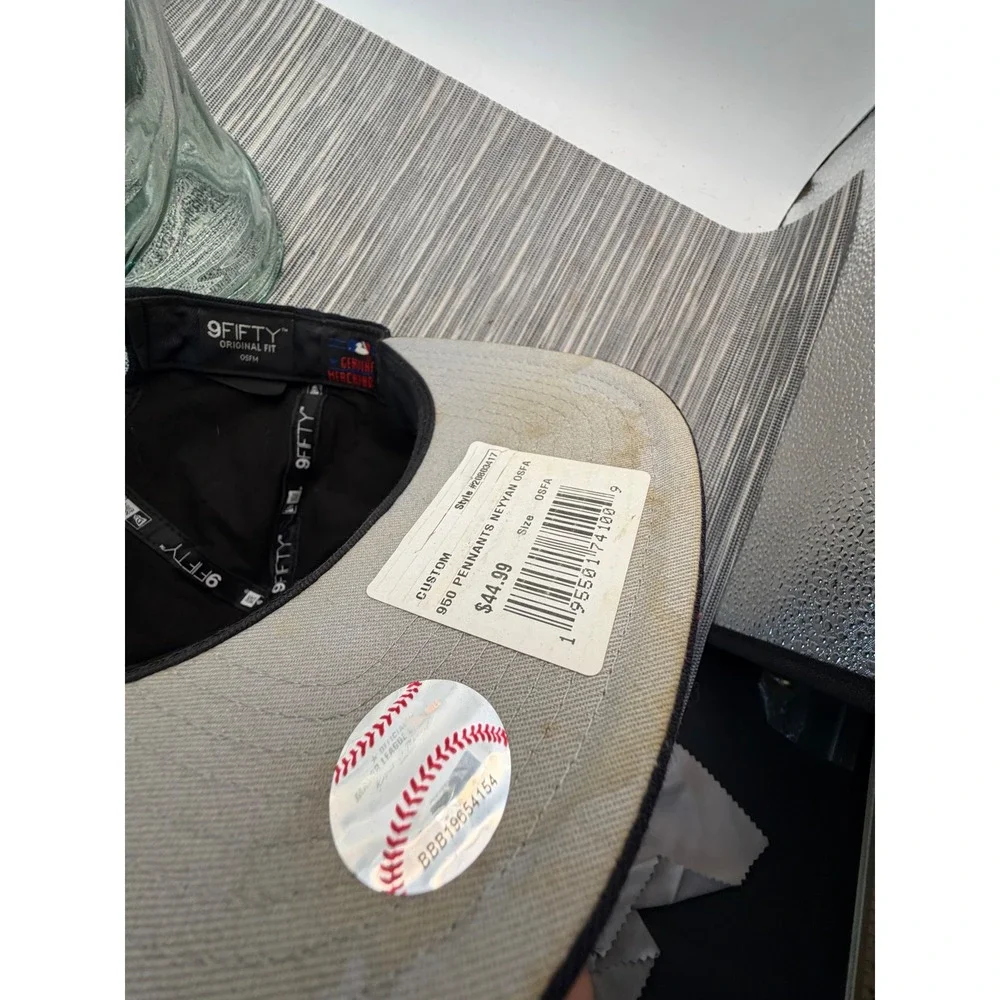 New Era 9FIFTY New York Yankees Spike Lee Joint Pennant Snapback Hat Navy OSFA